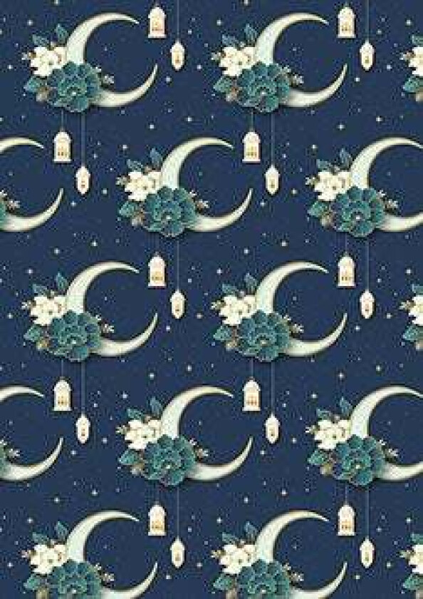 Bilde av Gavepapir 5m Eid Mubarak