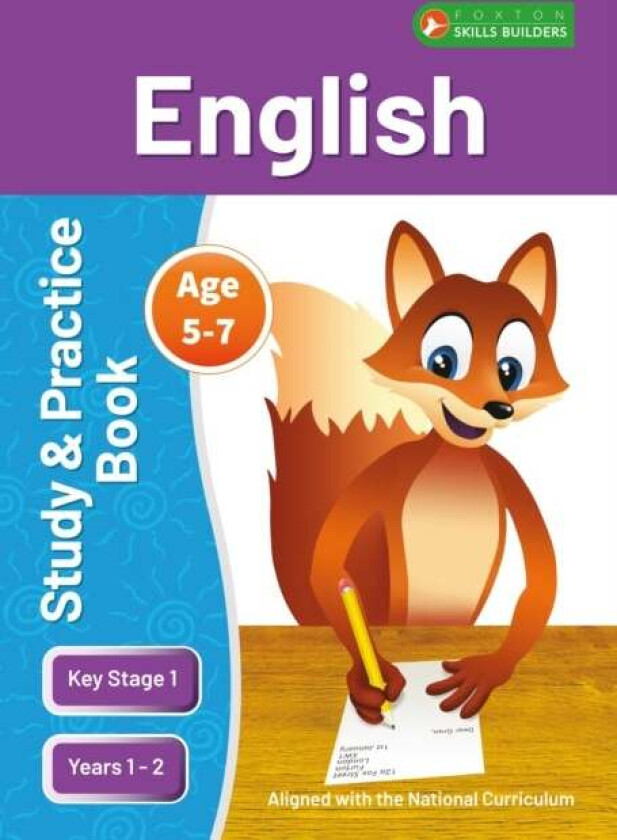 KS1 English Study and Practice Book for Ages 5-7 (Years 1 - 2) Perfect for learning at home or use i av Foxton Books