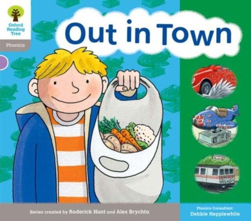 Oxford Reading Tree: Level 1: Floppy's Phonics: Sounds and Letters: Out in Town av Roderick Hunt, Debbie Hepplewhite, Kate Ruttle