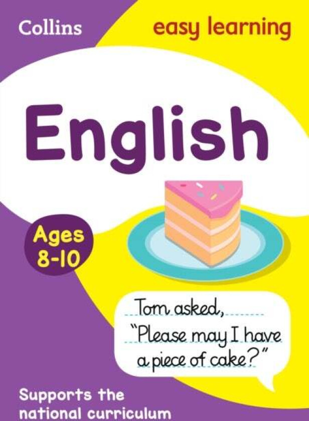 English Ages 8-10 av Collins Easy Learning