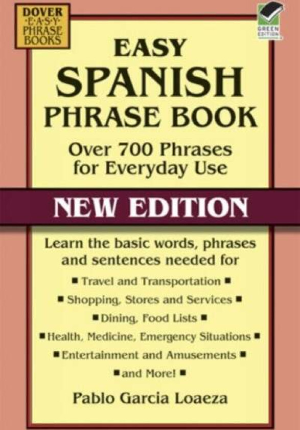 Easy Spanish Phrase Book New Edition av Garcia Loaeza