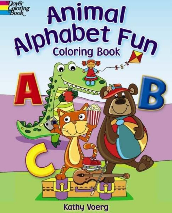 Animal Alphabet Fun Coloring Book av Kathy Voerg