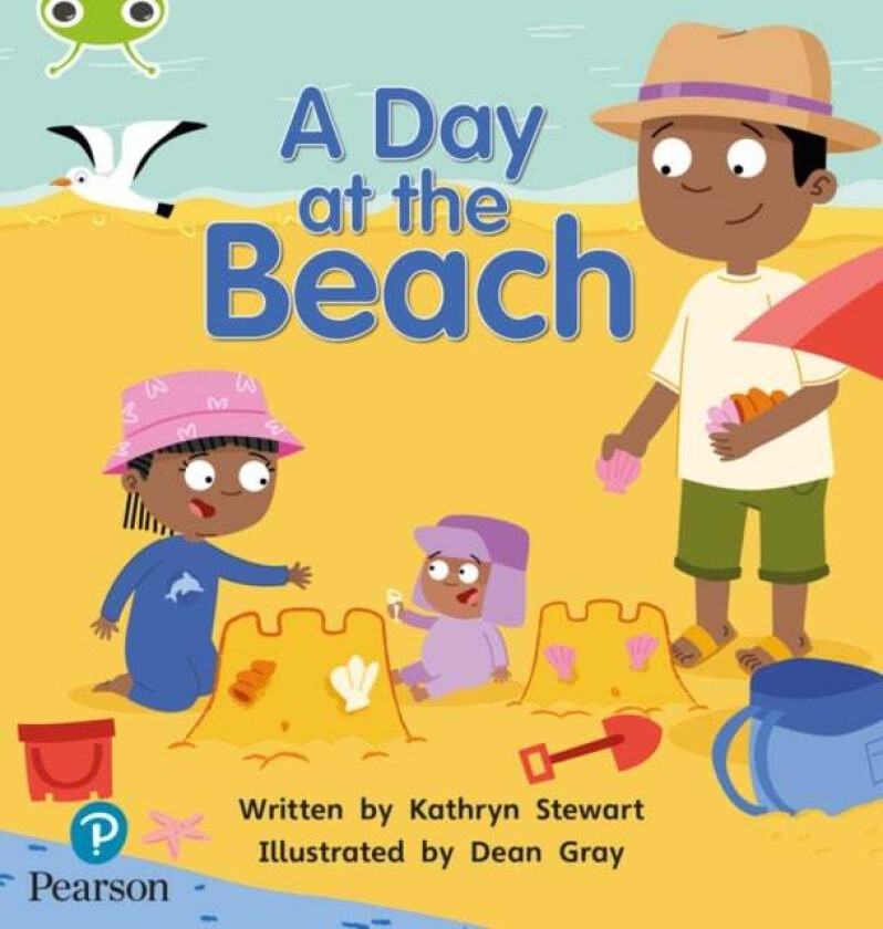 Bug Club Phonics Fiction Early Years and Reception Phase 1 A Day at the Beach av Pearson Education