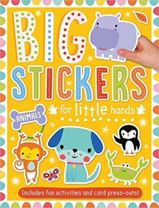 Big Stickers for Little Hands Animals av Amy Boxshall