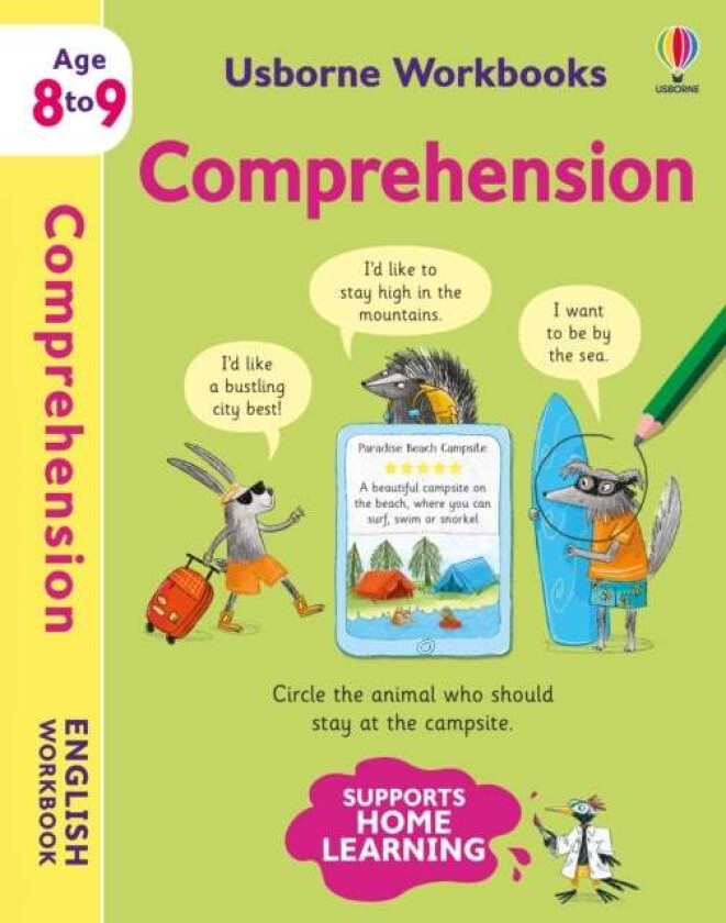 Usborne Workbooks Comprehension 8-9 av Caroline Young
