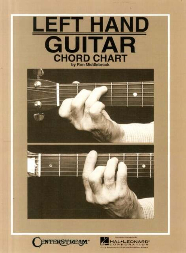 Left Hand Guitar Chord Chart av Ron Middlebrook