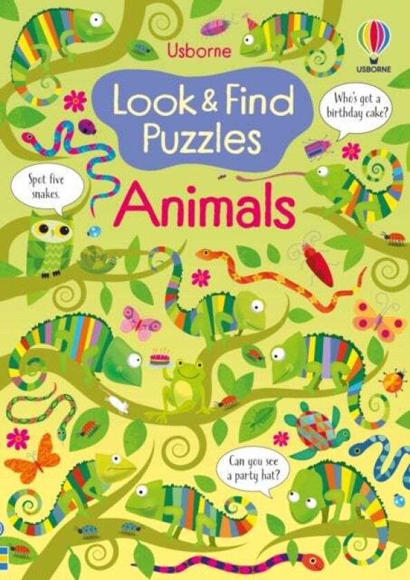 Look and Find Puzzles Animals av Kirsteen Robson