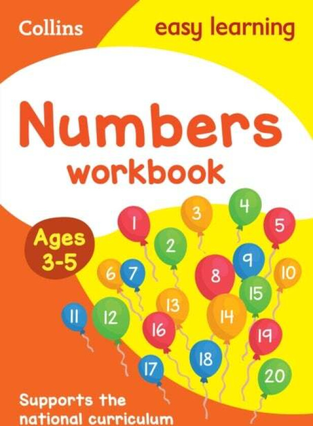 Numbers Workbook Ages 3-5 av Collins Easy Learning