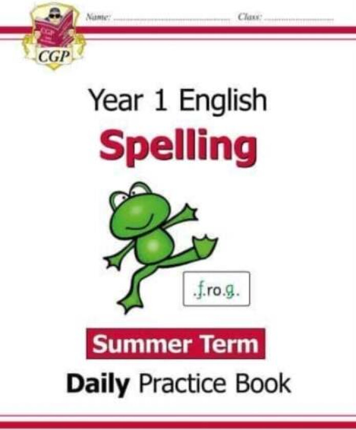 KS1 Spelling Year 1 Daily Practice Book: Summer Term av CGP Books