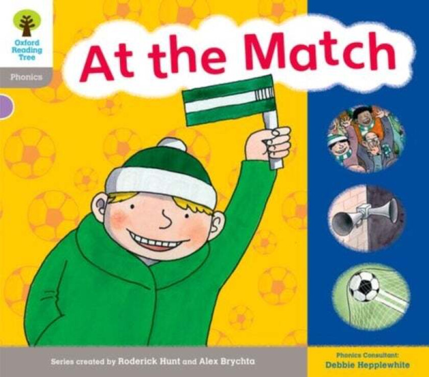 Oxford Reading Tree: Level 1: Floppy's Phonics: Sounds and Letters: At the Match av Roderick Hunt, Debbie Hepplewhite, Kate Ruttle