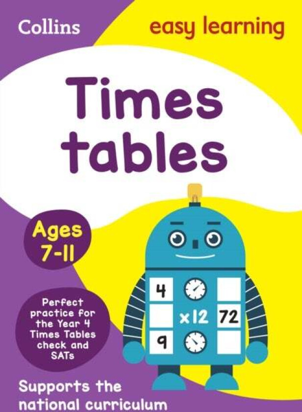 Times Tables Ages 7-11 av Collins Easy Learning