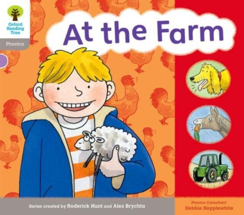 Oxford Reading Tree: Level 1: Floppy's Phonics: Sounds and Letters: At the Farm av Roderick Hunt, Debbie Hepplewhite, Kate Ruttle