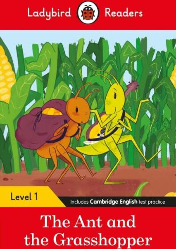 Ladybird Readers Level 1 - The Ant and the Grasshopper (ELT Graded Reader) av Ladybird
