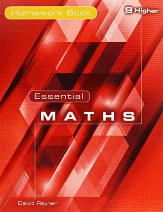 Essential Maths 9 Higher Homework Book av Michael White, David Rayner