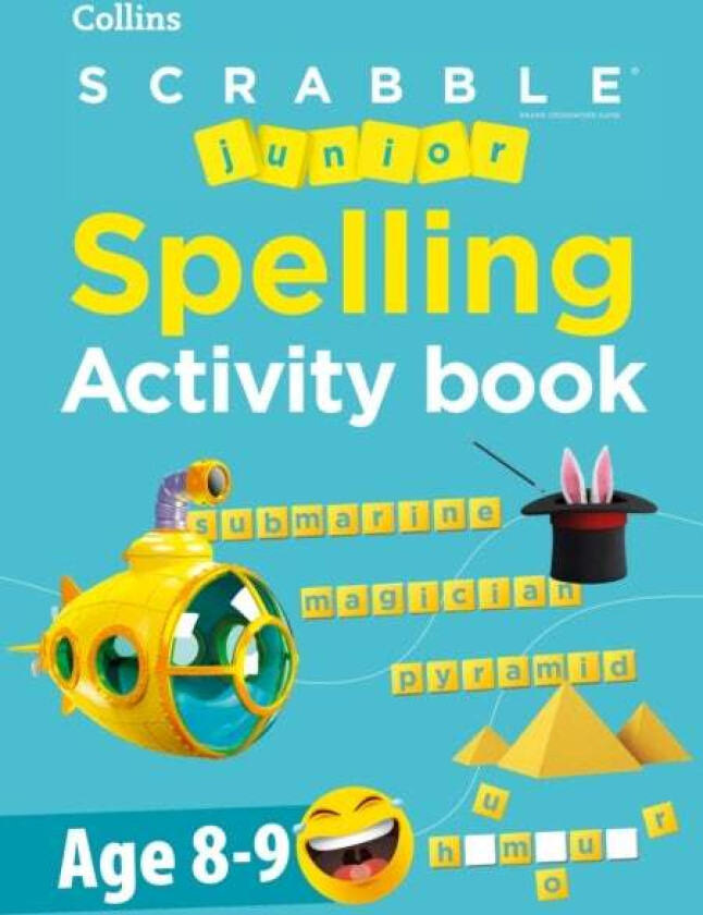 SCRABBLE (TM) Junior Spelling Activity Book Age 8-9 av Collins Scrabble