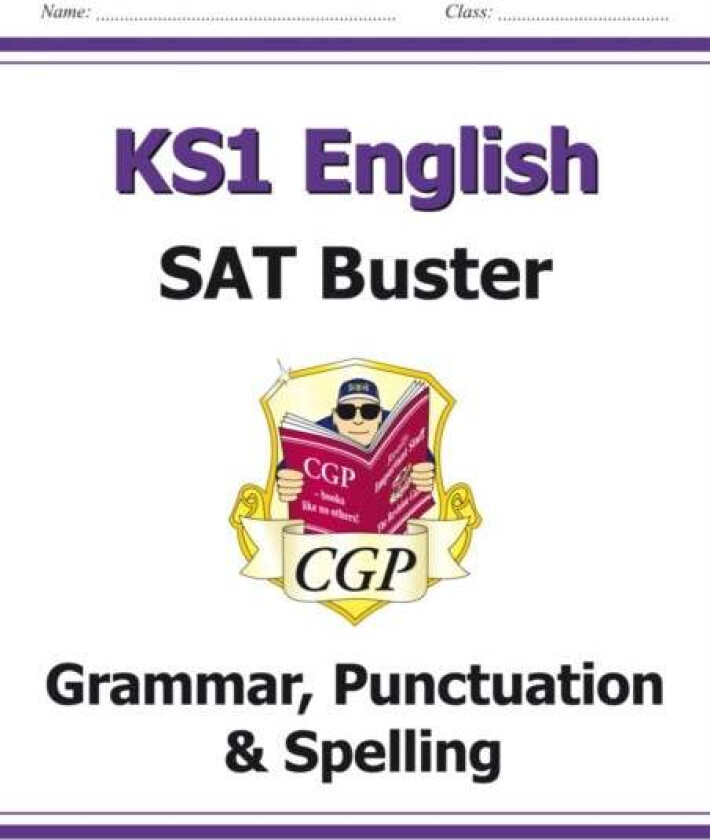 KS1 English SAT Buster: Grammar, Punctuation & Spelling (for end of year assessments) av CGP Books