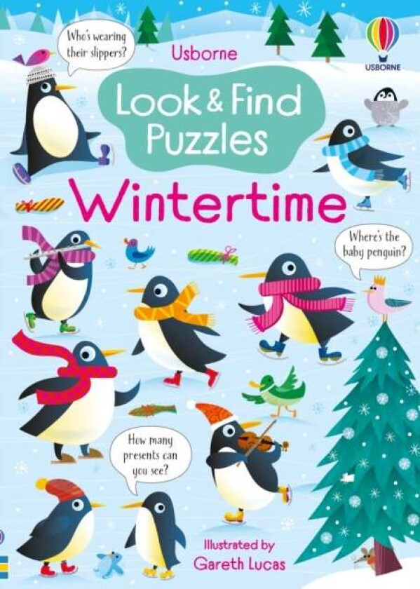 Look and Find Puzzles Wintertime av Kirsteen Robson