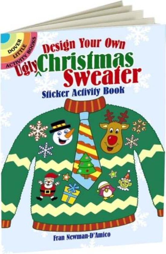 Design Your Own "Ugly" Christmas Sweater Sticker Activity Book av Fran Newman-D'Amico