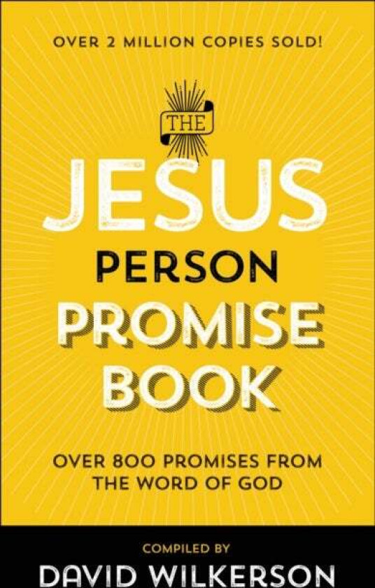 The Jesus Person Pocket Promise Book - 800 Promises from the Word of God av David Wilkerson