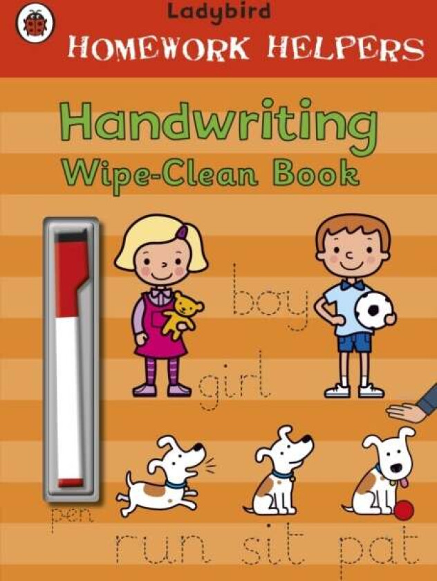 Ladybird Homework Helpers: Handwriting Wipe-Clean Book