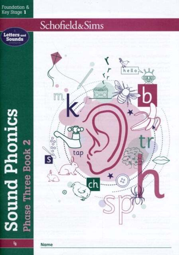 Sound Phonics Phase Three Book 2: EYFS/KS1, Ages 4-6 av Schofield & Sims, Carol Matchett