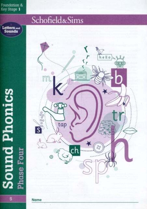 Sound Phonics Phase Four: EYFS/KS1, Ages 4-6 av Schofield & Sims, Carol Matchett