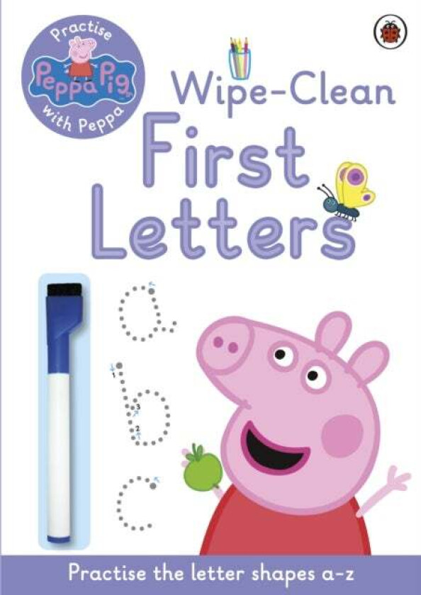 Peppa Pig: Practise with Peppa: Wipe-Clean First Letters av Peppa Pig