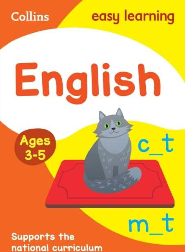 English Ages 3-5 av Collins Easy Learning