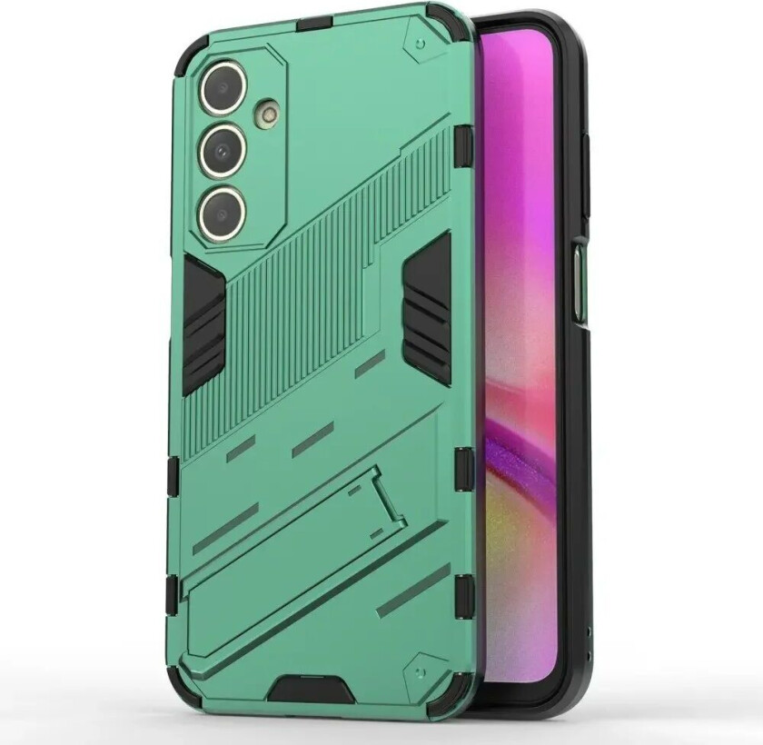 Samsung Galaxy A25 (5G) Hybrid Håndverker Deksel Med Kickstand - Grønn