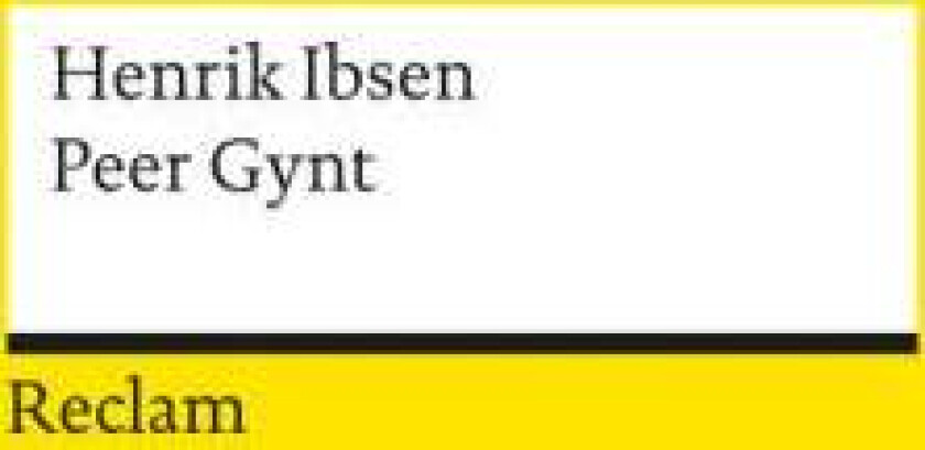 Peer Gynt (tysk utgave) av Henrik Ibsen