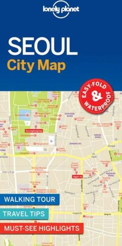 Lonely Planet Seoul City Map av Lonely Planet