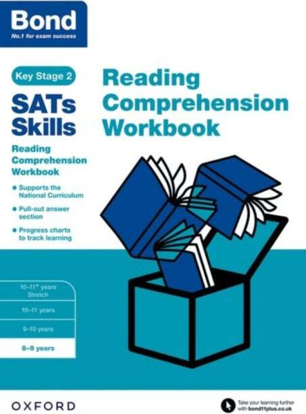 Bond SATs Skills: Reading Comprehension Workbook 8-9 Years av Michellejoy Hughes