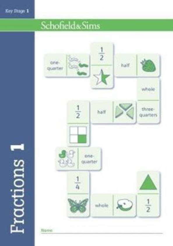 Fractions, Decimals and Percentages Book 1 (Year 1, Ages 5-6) av Hilary Schofield & Sims, Koll, Mills
