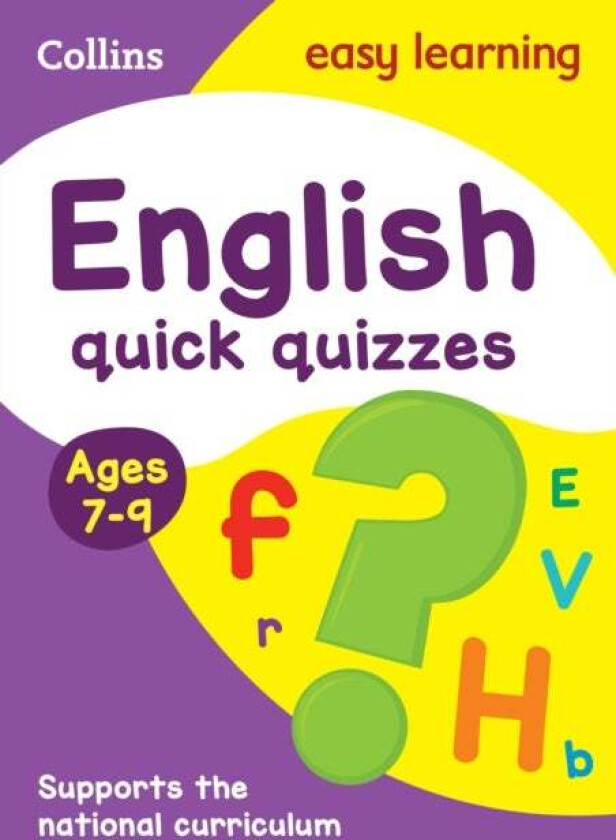 English Quick Quizzes Ages 7-9 av Collins Easy Learning