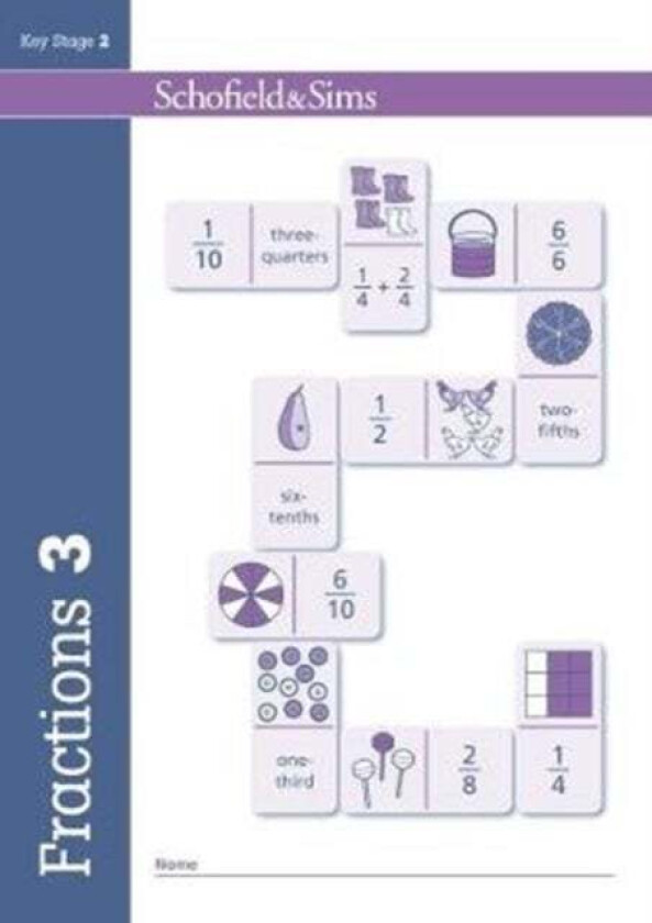 Fractions, Decimals and Percentages Book 3 (Year 3, Ages 7-8) av Hilary Schofield & Sims, Koll, Mills