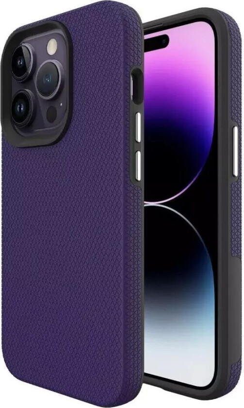 iPhone 15 Pro Plast Håndverker Deksel - Lilla