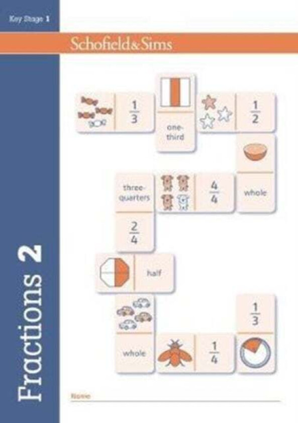 Fractions, Decimals and Percentages Book 2 (Year 2, Ages 6-7) av Hilary Schofield & Sims, Koll, Mills