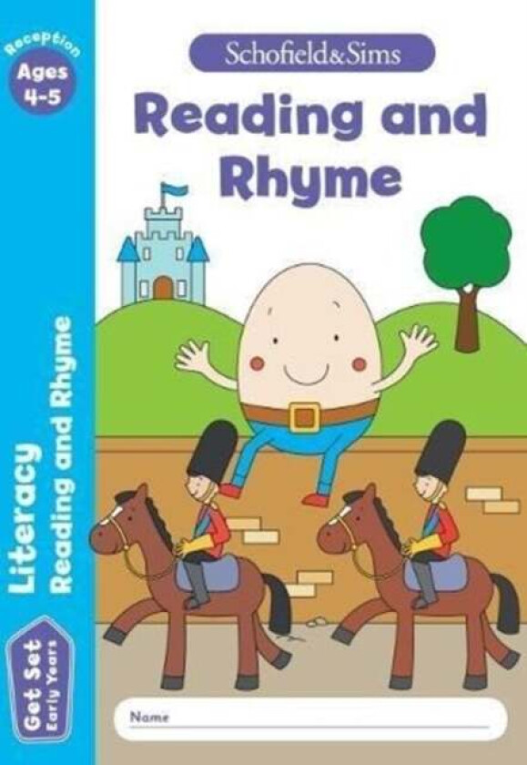 Get Set Literacy: Reading and Rhyme, Early Years Foundation Stage, Ages 4-5 av Sophie Le Schofield & Sims, Marchand, Reddaway