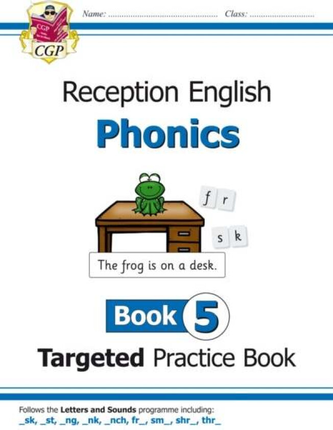 Reception English Phonics Targeted Practice Book - Book 5 av Bryant Karen