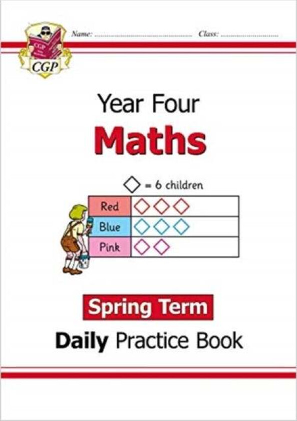 KS2 Maths Year 4 Daily Practice Book: Spring Term av CGP Books