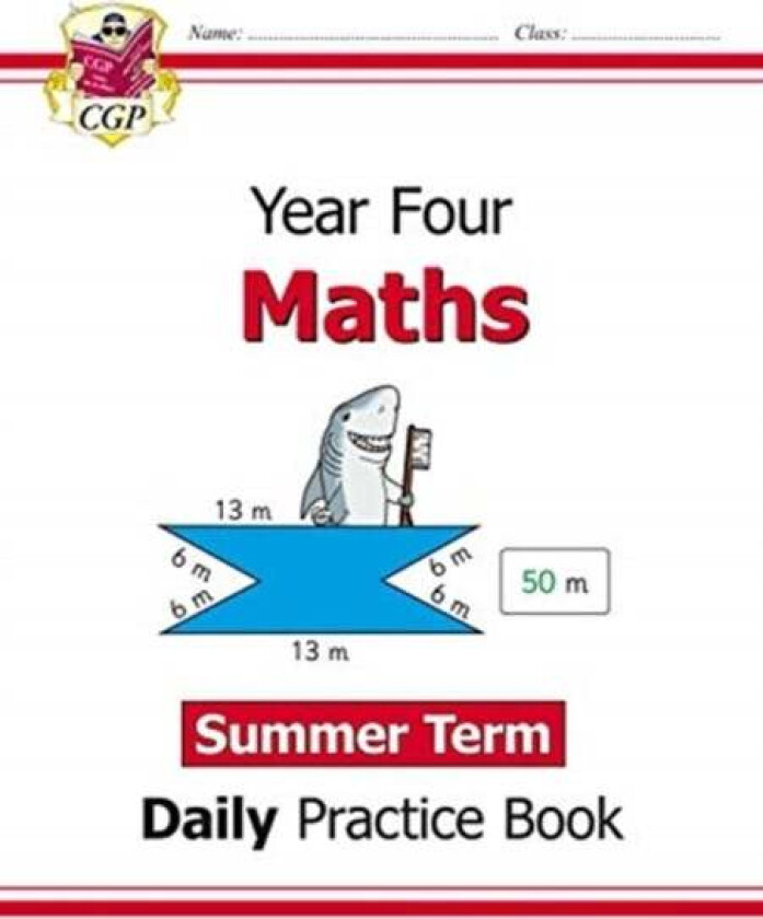 KS2 Maths Year 4 Daily Practice Book: Summer Term av CGP Books