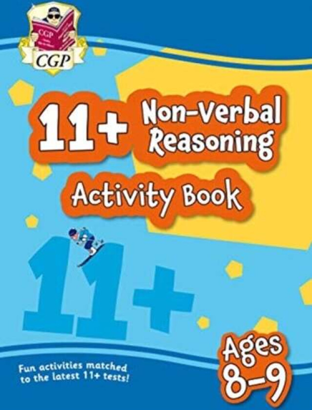 11+ Activity Book: Non-Verbal Reasoning - Ages 8-9 av CGP Books