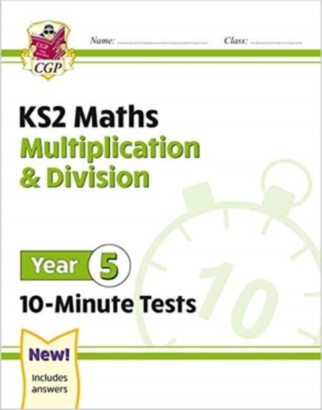KS2 Year 5 Maths 10-Minute Tests: Multiplication & Division av CGP Books