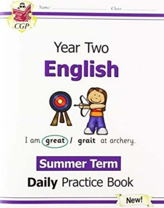 KS1 English Year 2 Daily Practice Book: Summer Term av CGP Books