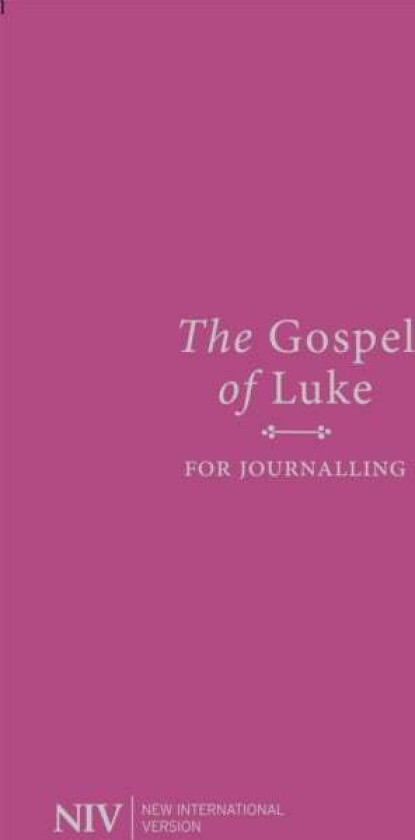 NIV Gospel of Luke for Journalling av New International Version