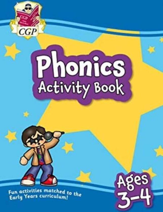 Phonics Activity Book for Ages 3-4 (Preschool) av CGP Books