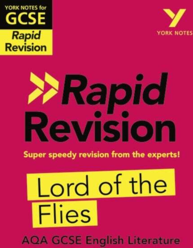 York Notes for AQA GCSE Rapid Revision: Lord of the Flies catch up, revise and be ready for and 2023 av Beth Kemp