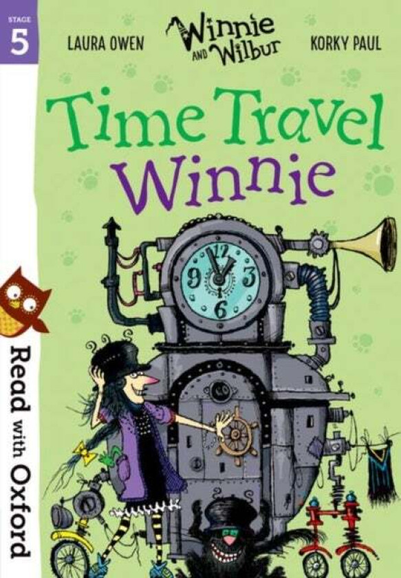 Read with Oxford: Stage 5: Winnie and Wilbur: Time Travel Winnie av Laura Owen