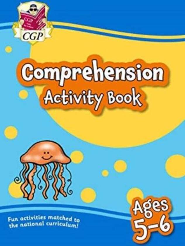 English Comprehension Activity Book for Ages 5-6 (Year 1) av CGP Books