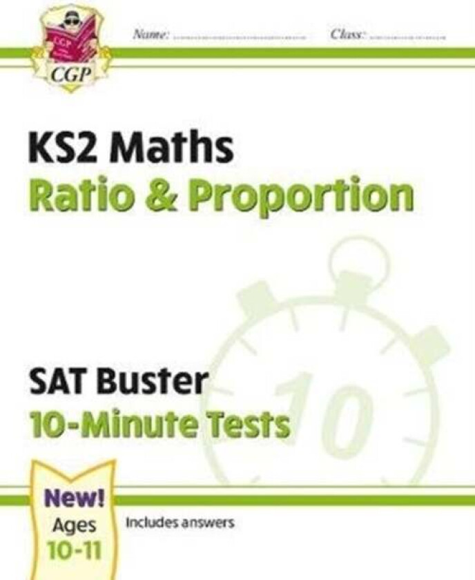 KS2 Maths SAT Buster 10-Minute Tests - Ratio & Proportion (for the 2024 tests) av CGP Books